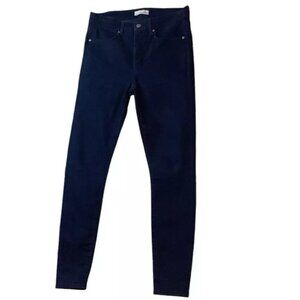 Loft Modern Skinny Leg High-Rise Blue Denim Jeans Women’s Size 28/6 Stretch